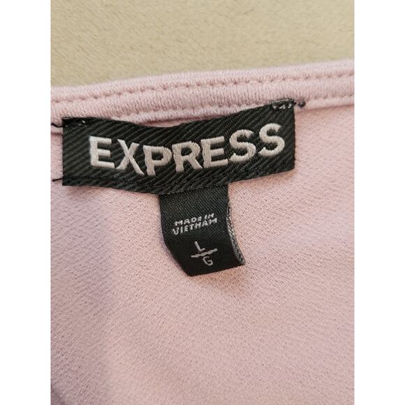 Express Flowy Tiered Tank Top Sleeveless Blouse Size Large - Picture 6 of 6